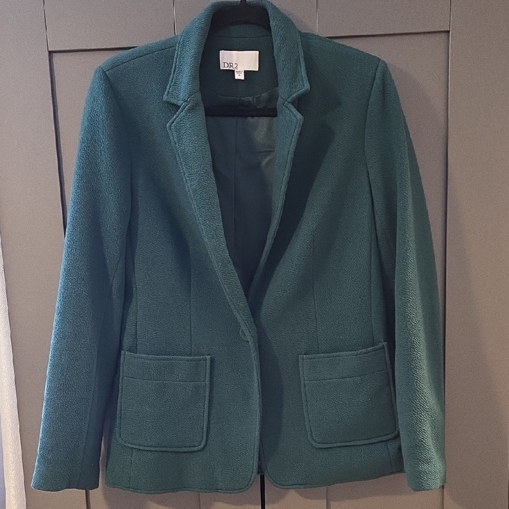 DR2 Women's Emerald Green Blazer Jacket